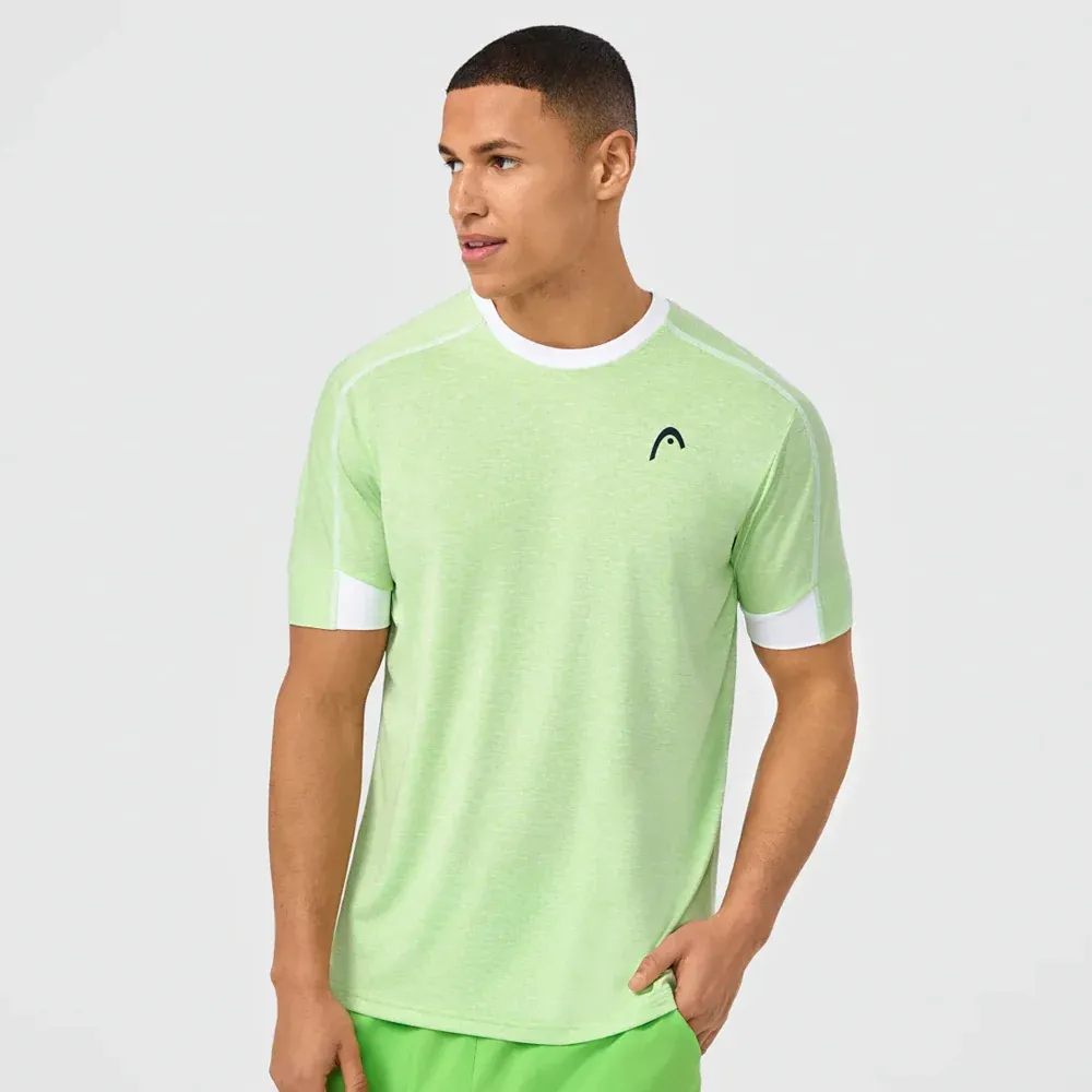 Head Men's Play Tech T-Shirt - Spicy Green - Image 2