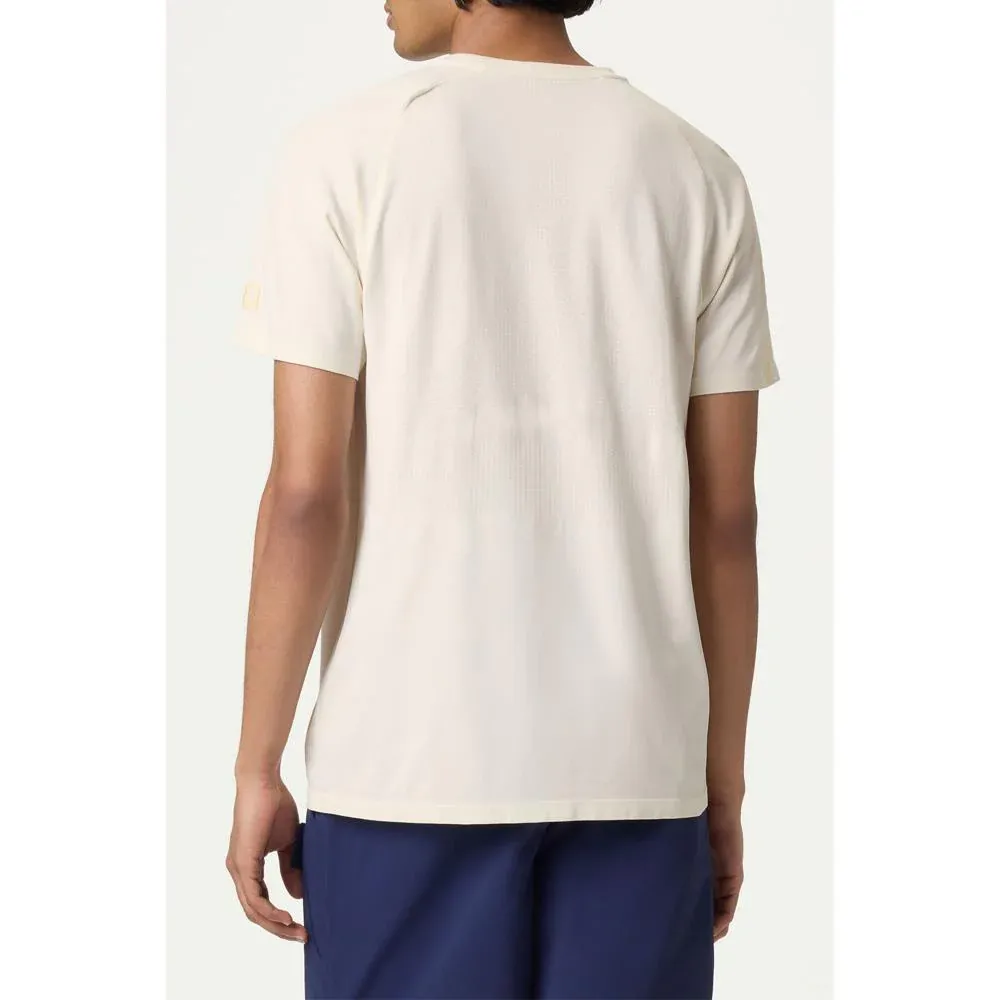 Fila Men's Casa Lucky Ace Seamless Crew - Gardenia - Image 3